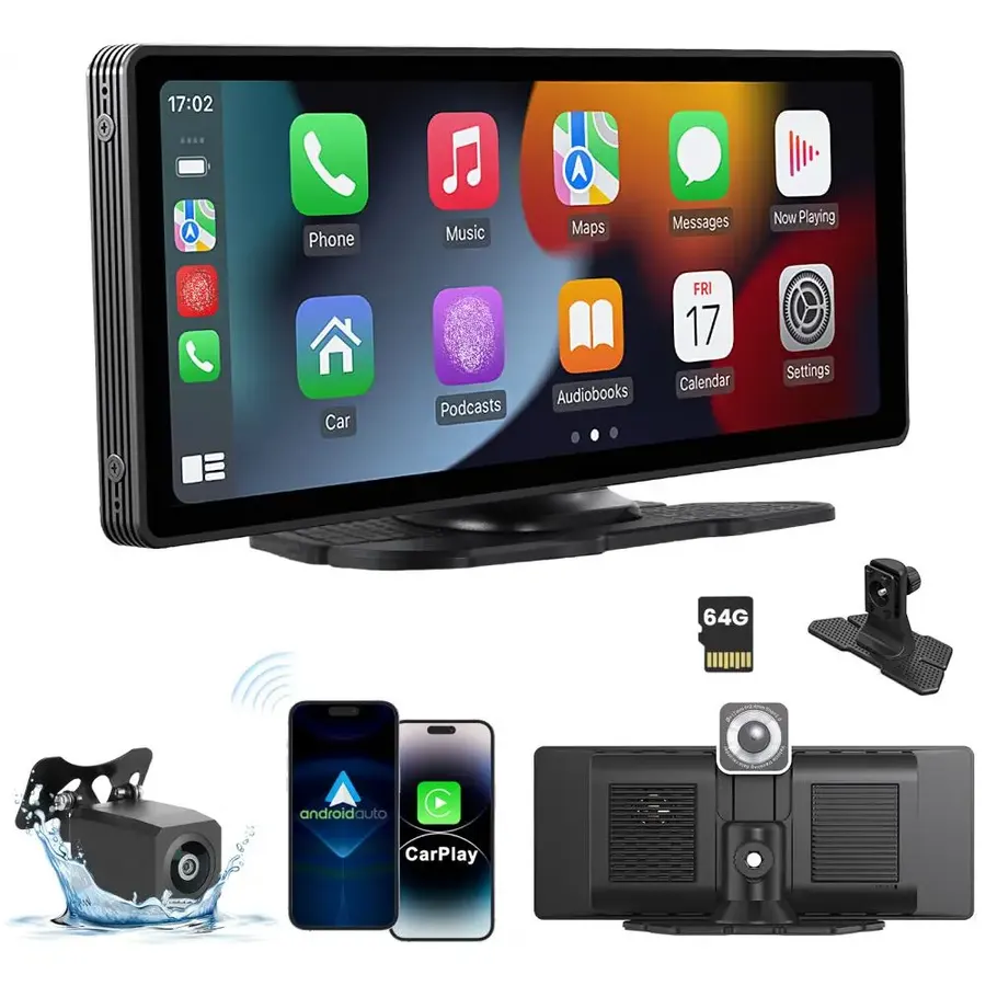 CarPlay screen and what comes with it
